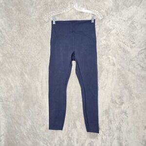 Lululemon Instill High-Rise Tight Leggings 25" Navy Blue Size 6 Athleisure Yoga
